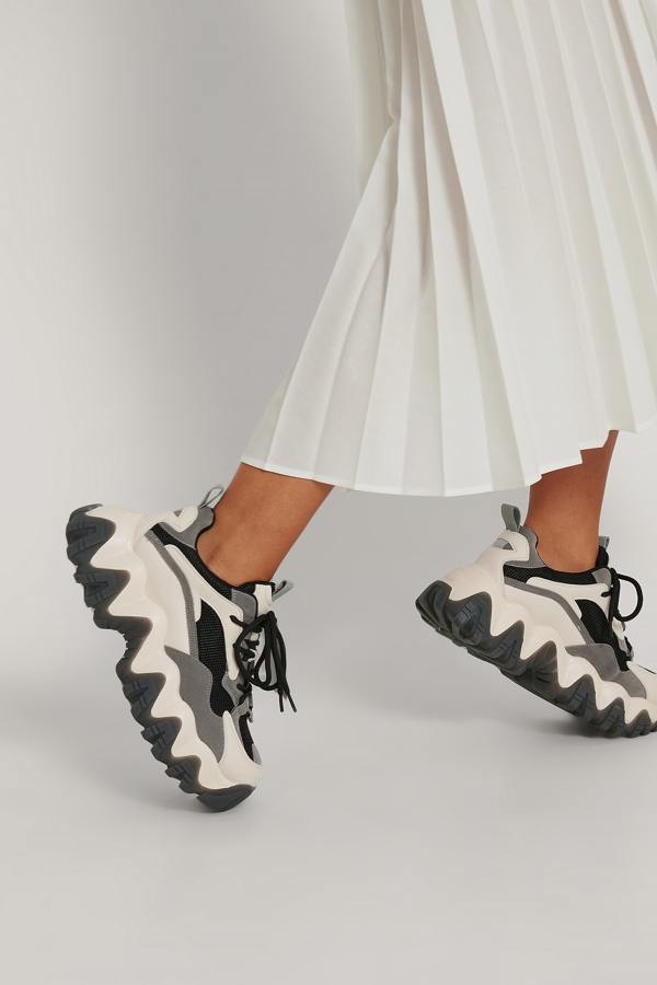 rounded chunky profile trainers