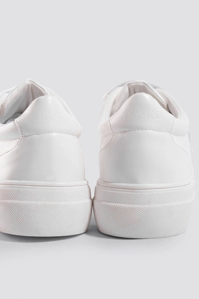 Shop Na-kd Velcro Sneakers White