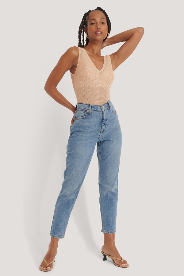 Mango New Mom Jeans - Blue In Denim | ModeSens