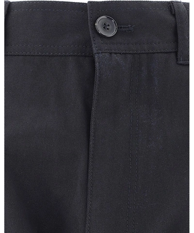 Shop Comme Des Garçons Shirt Straight Leg Pants In Black