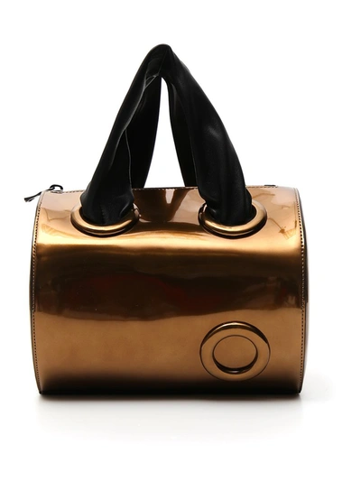 Shop Boyy Romone 20 Metallic Tote Bag In Gold