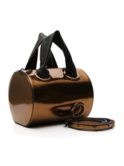 Shop Boyy Romone 20 Metallic Tote Bag In Gold
