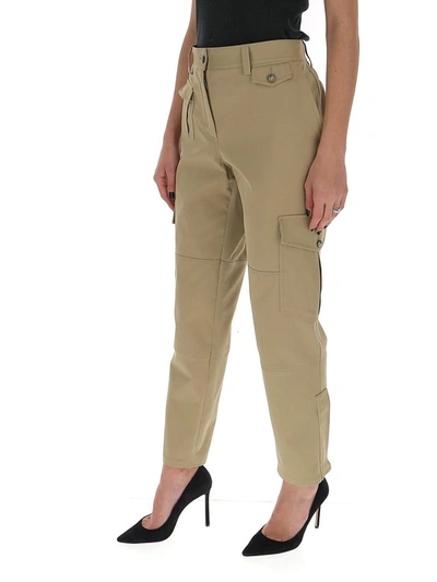Shop Dolce & Gabbana Multi Pocket Trousers In Beige