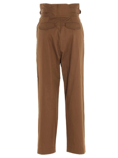 Shop Zimmermann Ladybeetle Buckle Pants In Brown