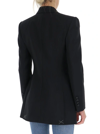 Shop Dolce & Gabbana Single Breasted Blazer In Black