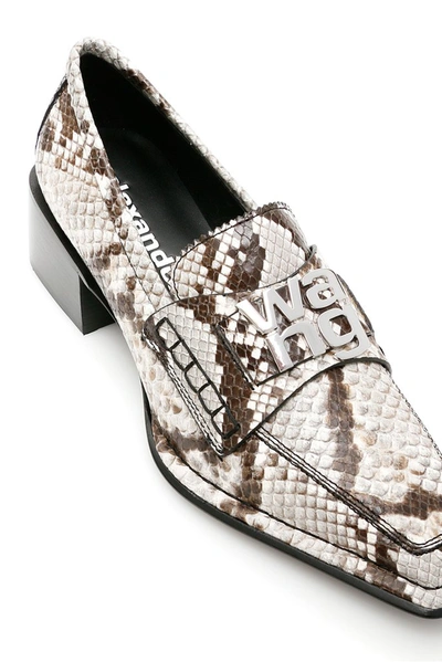 Shop Alexander Wang Parker Loafers In Multi