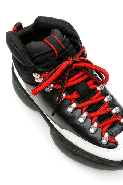 Shop Alexander Wang Chunky Sole Mountain Sneakers In Black