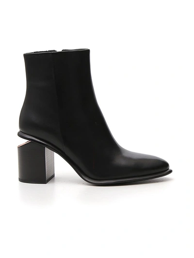 Shop Alexander Wang Anna Ankle Booties In Black