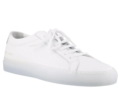 Shop Common Projects Achilles Ice Sole Sneakers In White