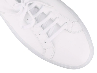 Shop Common Projects Achilles Ice Sole Sneakers In White