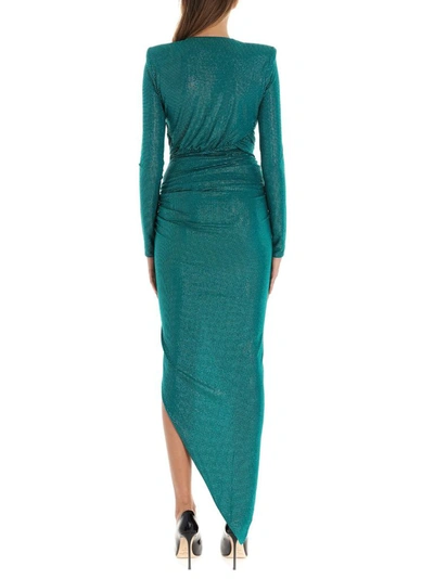 Shop Alexandre Vauthier Women's Green Dress