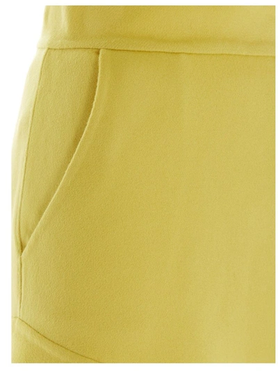 Shop Ermanno Scervino Women's Yellow Skirt