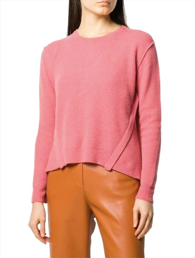 Shop Stella Mccartney Women's Pink Wool Sweater
