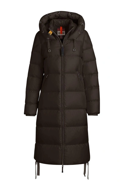 Shop Parajumpers Women's Brown Polyamide Down Jacket