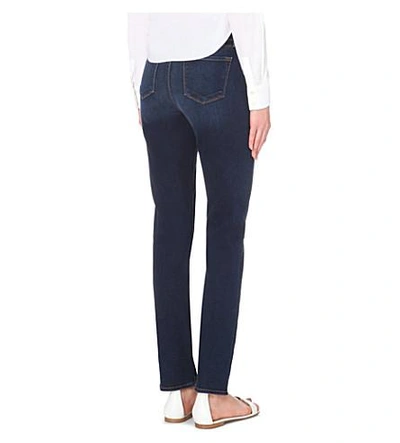 Shop J Brand 23104 Straight-leg High-rise Jeans In Starlight