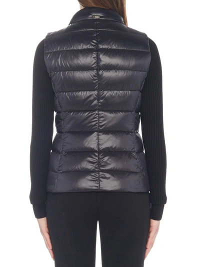 Shop Herno Women's Black Polyamide Vest