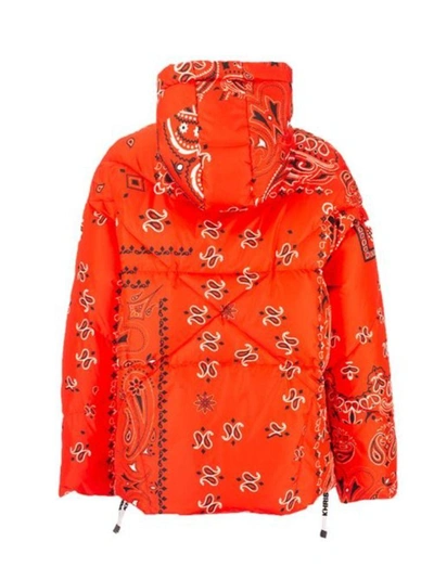 Shop Khrisjoy Women's Orange Polyester Down Jacket