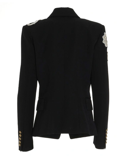 Shop Balmain Women's Black Jacket