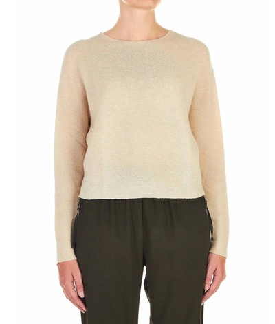 Shop Roberto Collina Women's Beige Sweater