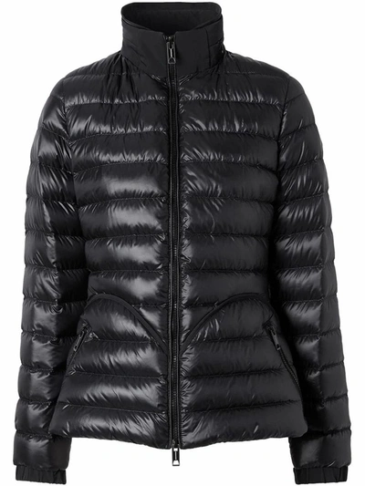 Shop Burberry Women's Black Polyamide Down Jacket
