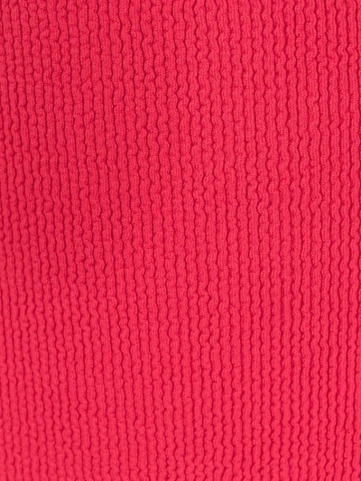 Shop Ganni Women's Red Polyamide One-piece Suit