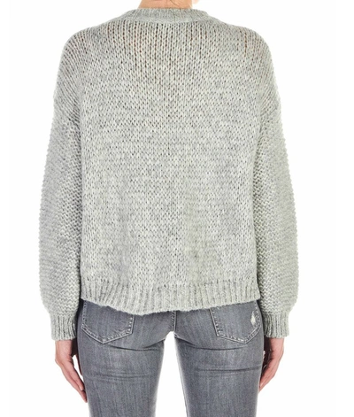 Shop Roberto Collina Women's Grey Wool Sweater