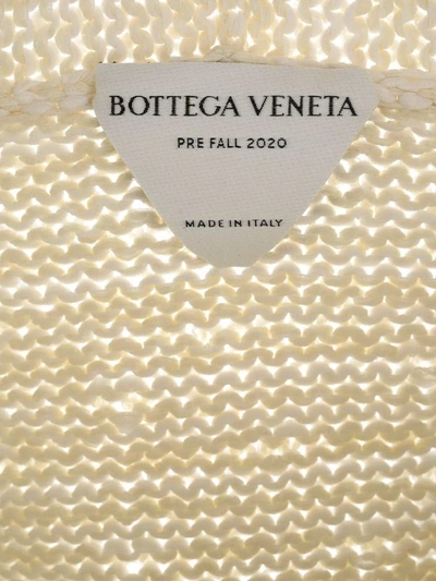 Shop Bottega Veneta Women's White Sweater