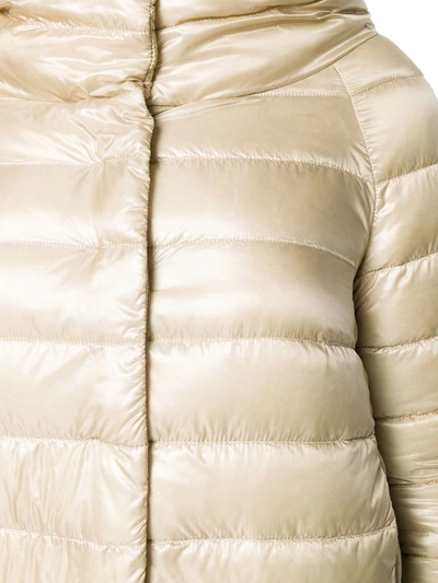 Herno Quilted Sofia Jacket In Beige