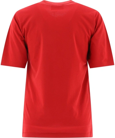 Shop Kirin Women's Red Cotton T-shirt