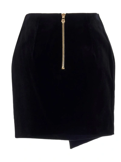 Shop Balmain Women's Black Skirt
