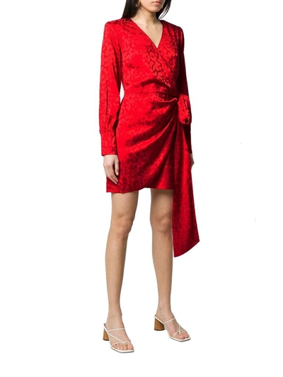 Shop Andamane Women's Red Viscose Dress