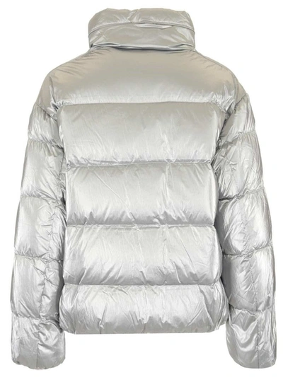 Shop Parajumpers Women's Silver Coat