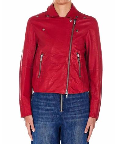 Shop Bully Women's Red Outerwear Jacket