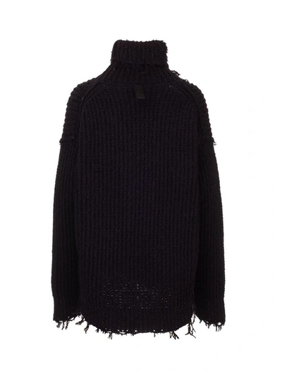 Shop Moncler Women's Black Wool Sweater