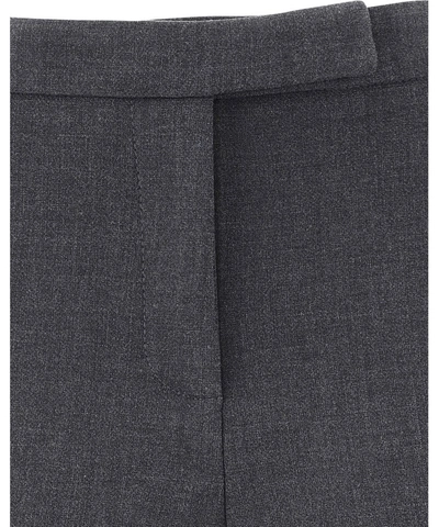 Shop Peserico Women's Grey Polyester Pants