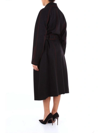 Shop Versace Collection Women's Black Wool Dress