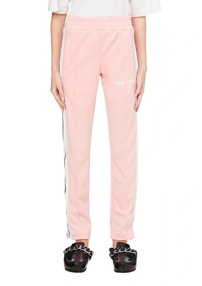 Shop Palm Angels Women's Pink Polyester Joggers