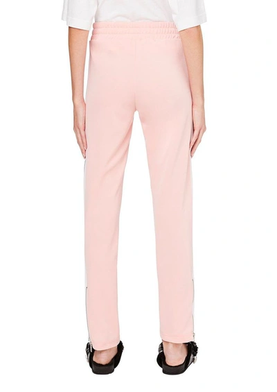 Shop Palm Angels Women's Pink Polyester Joggers