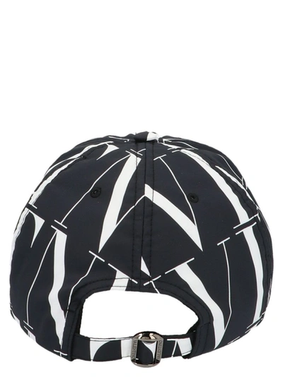 Shop Valentino Garavani Men's Black Polyamide Hat