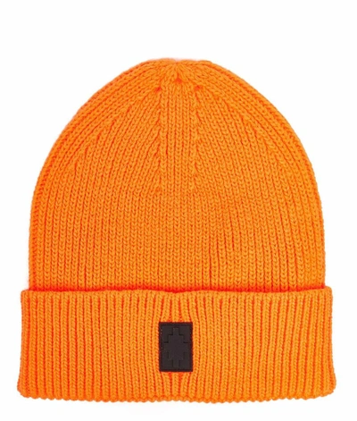 Shop Marcelo Burlon County Of Milan Marcelo Burlon Men's Orange Hat
