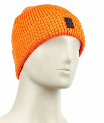 Shop Marcelo Burlon County Of Milan Marcelo Burlon Men's Orange Hat