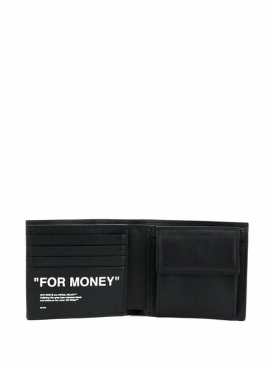 Shop Off-white Men's Black Leather Wallet
