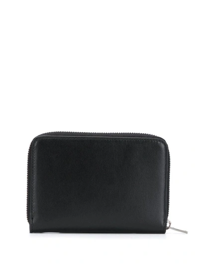 Shop Jil Sander Men's Black Leather Wallet