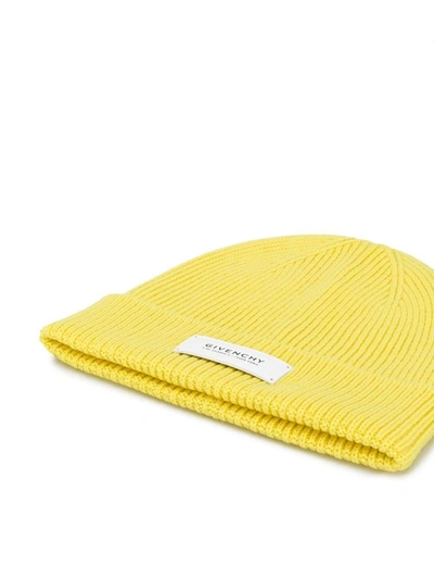 Shop Givenchy Men's Yellow Wool Hat