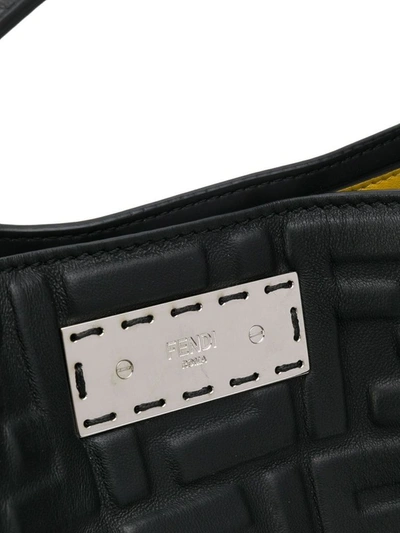 Shop Fendi Men's Black Leather Briefcase
