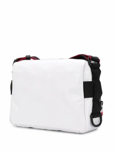 Shop Alexander Mcqueen Men's White Polyamide Messenger Bag