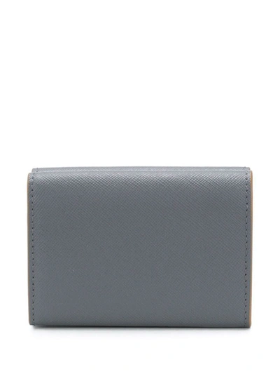 Shop Marni Women's Grey Leather Wallet