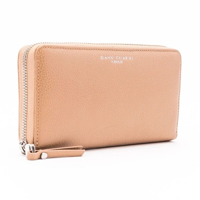 Shop Gianni Chiarini Women's Beige Leather Wallet