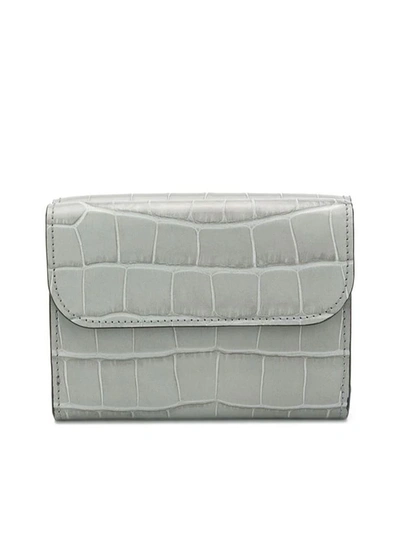 Shop Chloé Women's Grey Leather Wallet