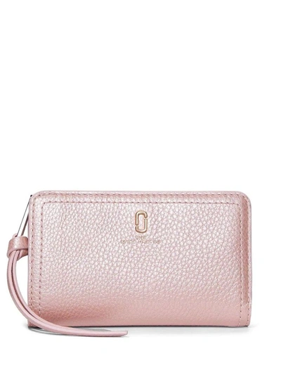 Shop Marc Jacobs Women's Pink Leather Wallet